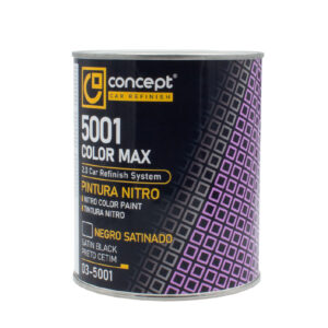 PINTURA COLOR NITRO NEGRO MATE 1L – Esmalte Monocomponente de Secado Ultrarrápido
