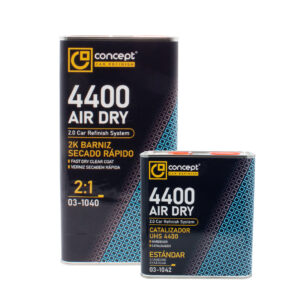 barniz acrÍlico uhs 4400 air dry para sistemas bi capa