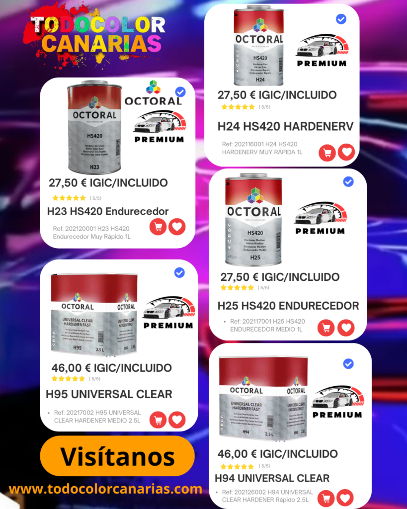 barnices y catalizadores