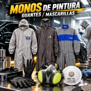 Monos de Pintura, Guantes y Mascarillas